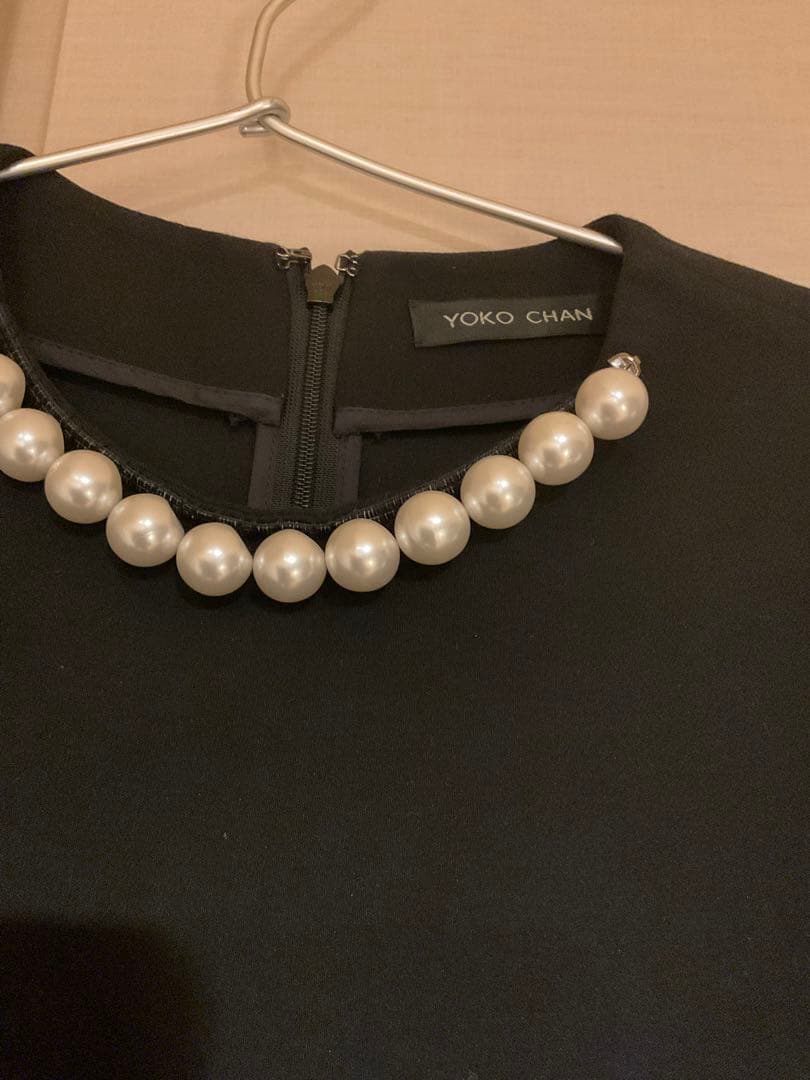 YOKO CHAN パールブラウス