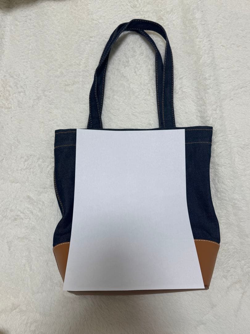 A.P.C. デニムアクセルトートバッグ スモール