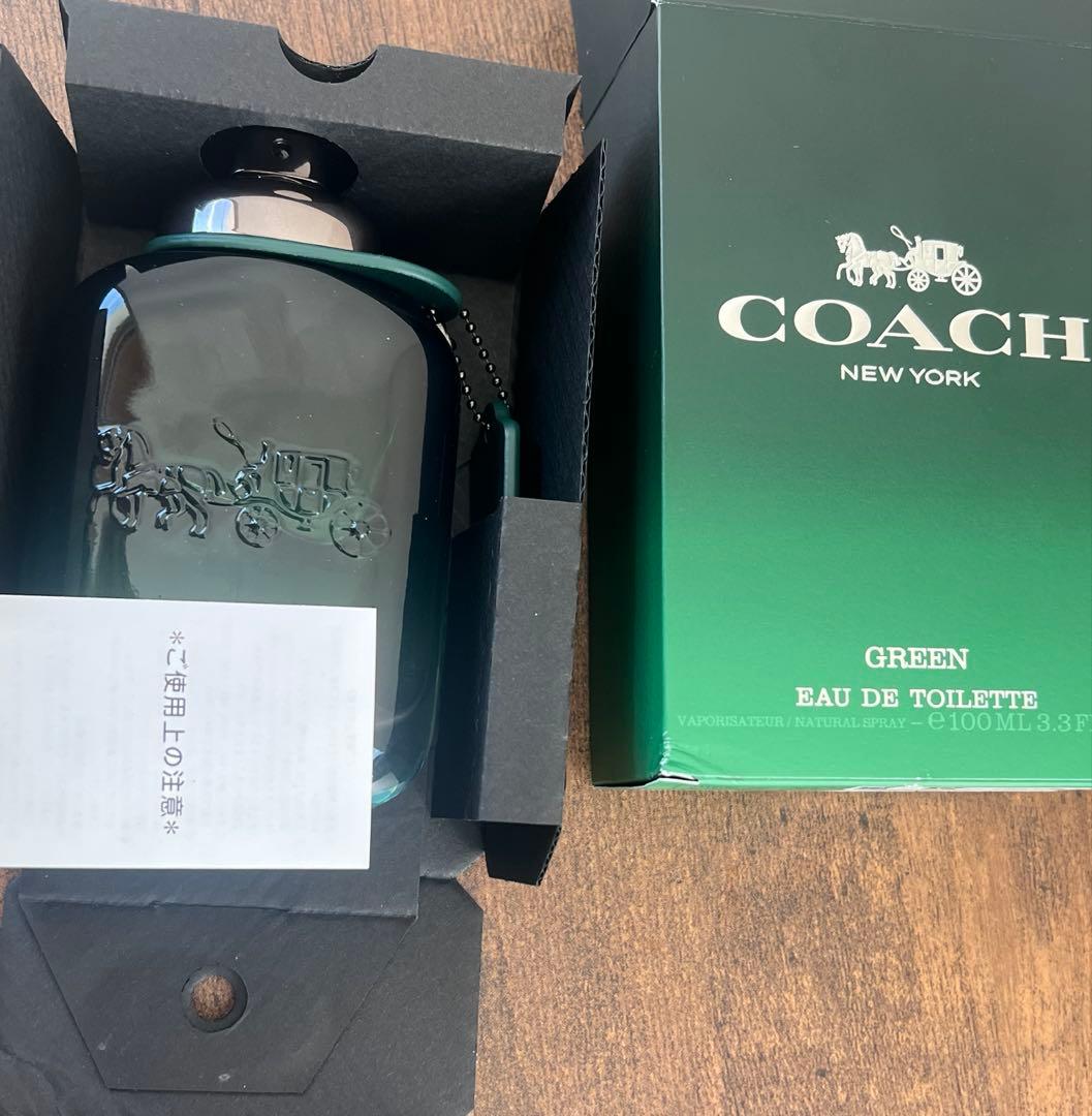香水(男性用) Coach Green 100ML (Eau De Toilette)