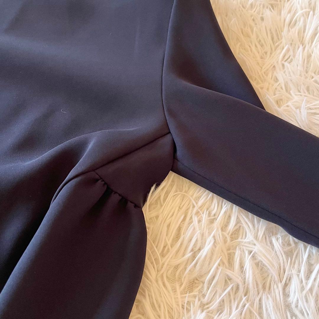 極美品✨ ヨーコチャン 23年 ロングスリーブ バックティアードブラウス 38