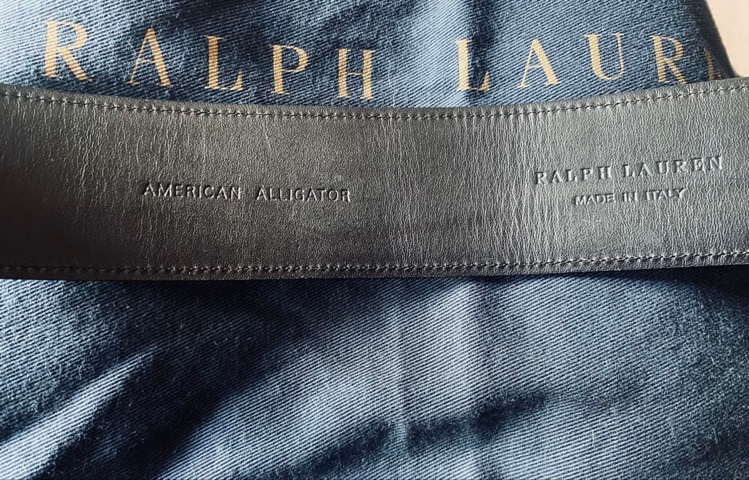Ralph Lauren アリゲーターCollectionベルト