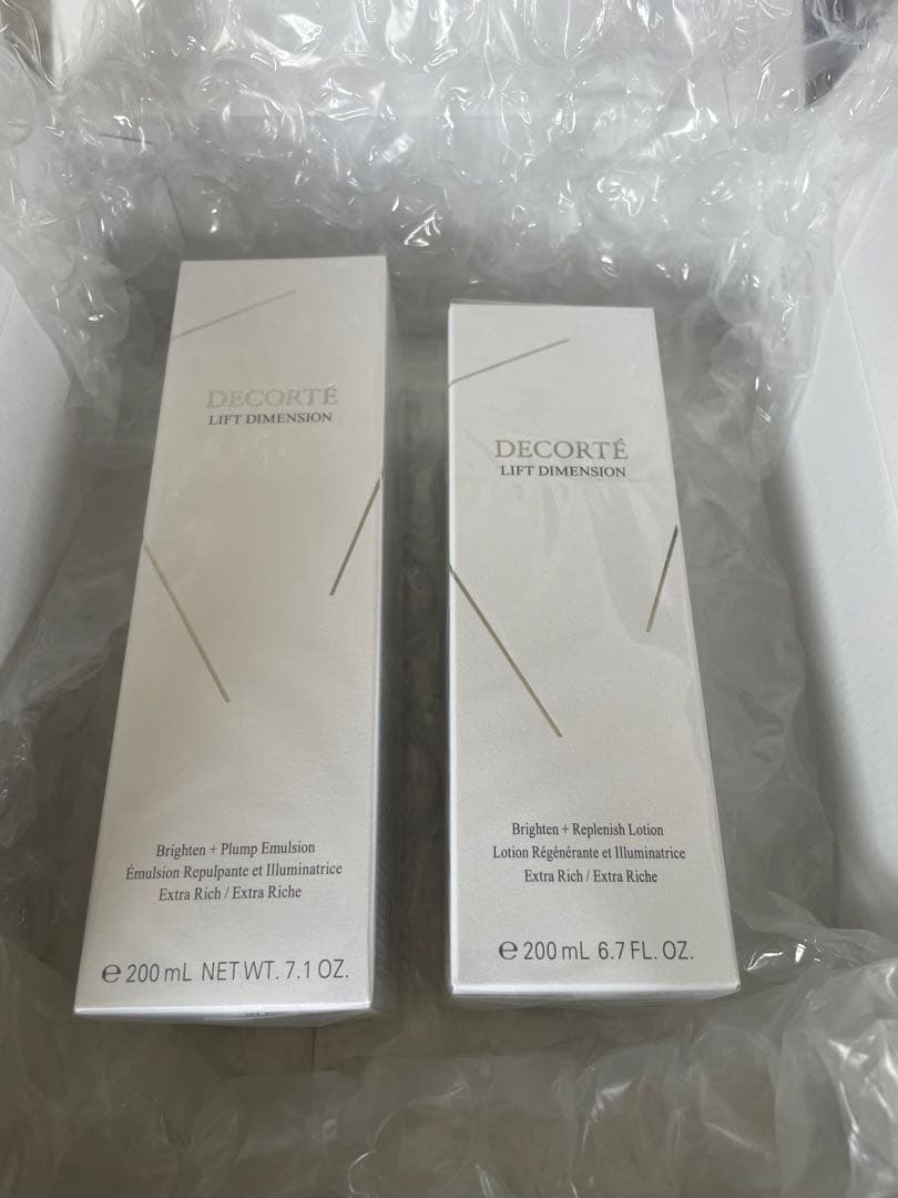 コスメデコルテ　リフトディメンションローション＆エマルジョン