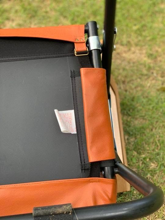 【超レア】本革＆天然木 鹿ベンチ専用カスタムカバーセット ライトブラウンレザー