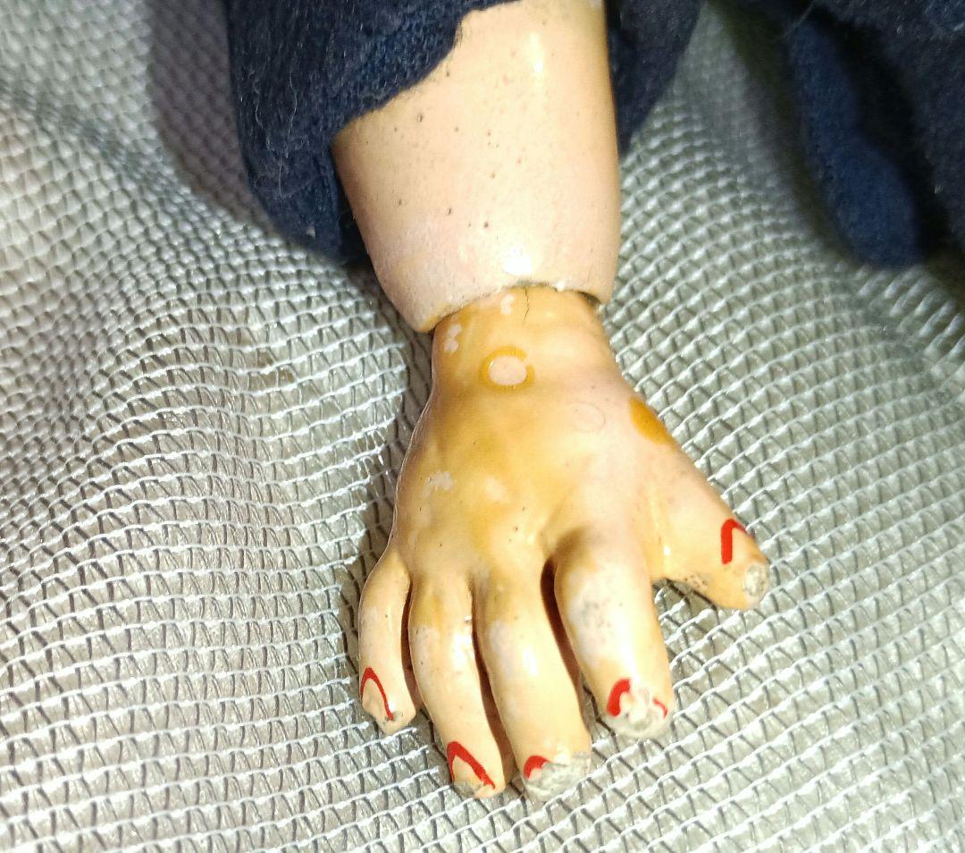 K3⭐アンティークドール　ケストナー143 　セーラー服の小さなお嬢さん