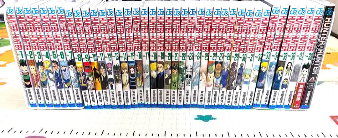 HUNTER×HUNTER 全巻　1巻〜38巻　ハンターズガイド付き