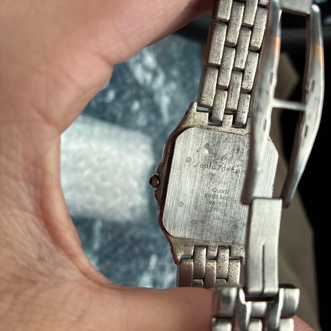 【ayana】 Cartier クォーツ時計 シルバー　アンティーク