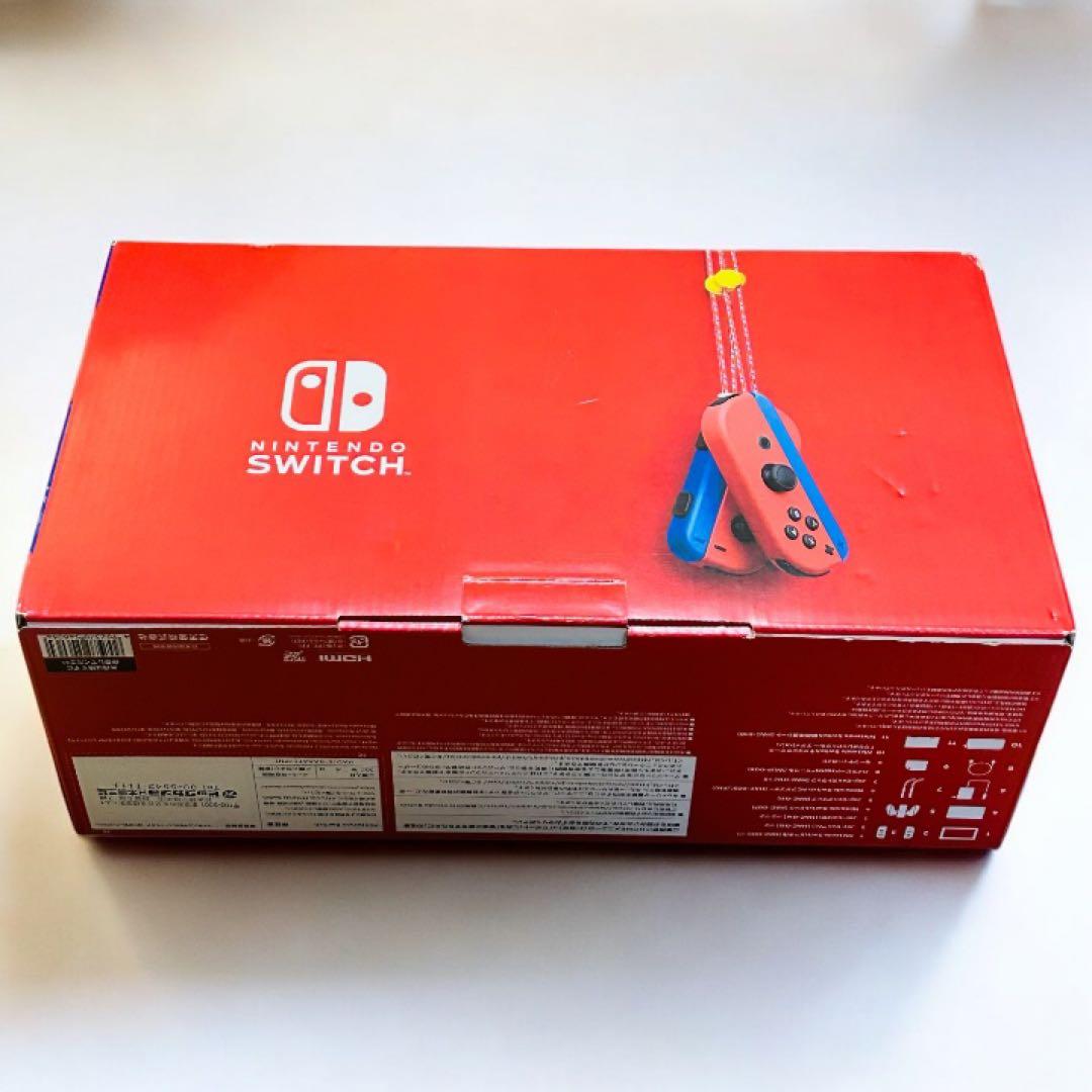 【新品】Nintendo Switch HAC-001 マリオ レッド×ブルー