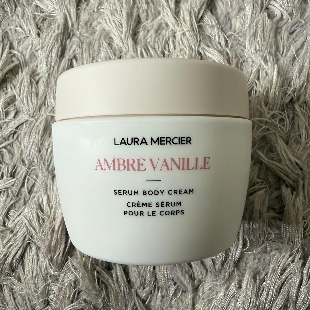 【美品】ローラメルシエ　アンバーバニラ　ボディクリーム　200ml