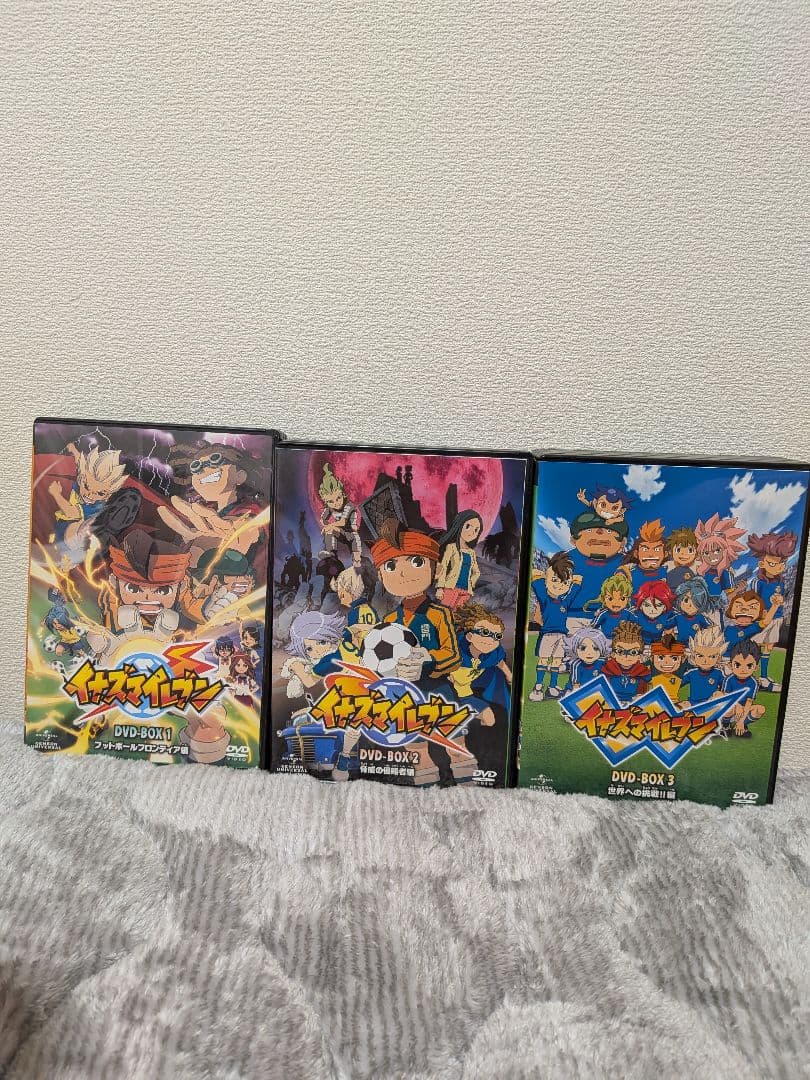 イナズマイレブン DVD BOXセット　特典ふせん付き