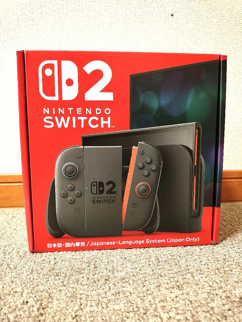 Nintendo Switch 2 本体 日本語専用【１年保証付】