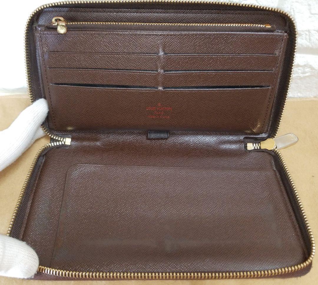 Louis Vuitton ダミエ ジッピーオーガナイザー 長財布 箱保存袋付き