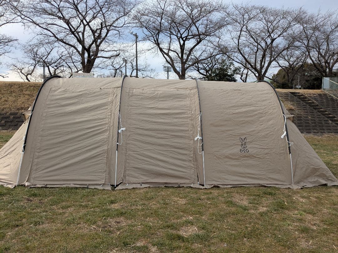 DOD(ディーオーディー)　カマボコテント2　2ルームテント