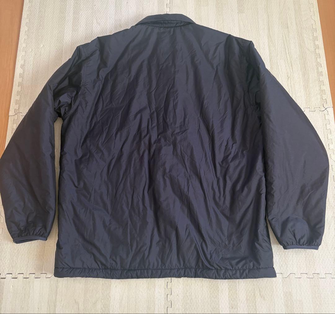 ENNOY PADDED NYLON COACH JACKET 紺M 25AW