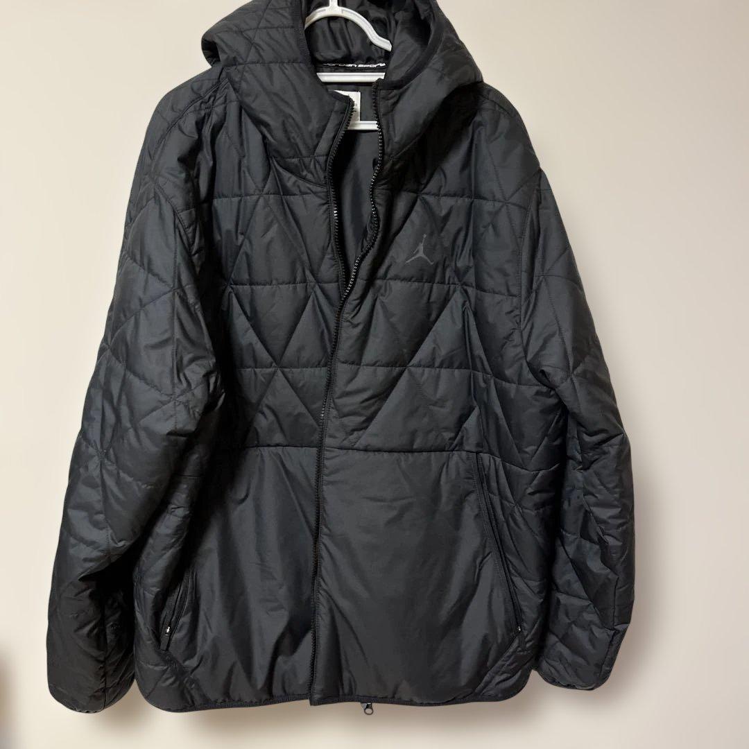Jordan Therma-FIT ブラック ナイロンジャケット