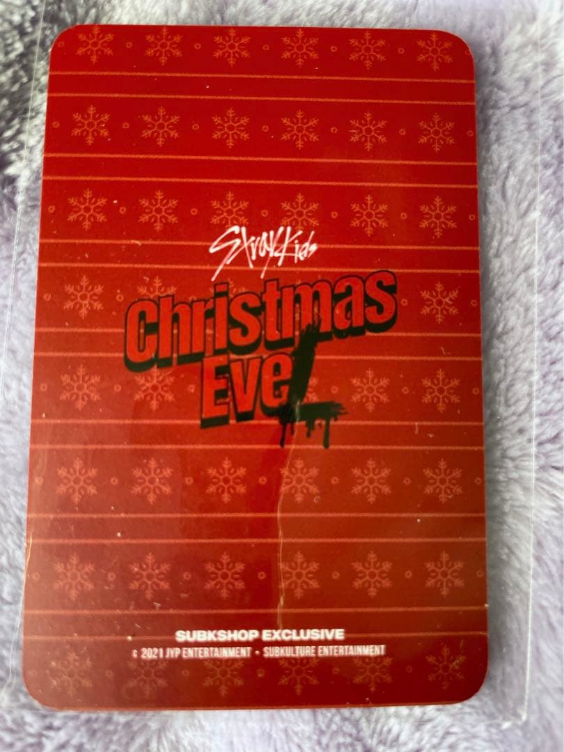 Stray kids　ハンsubk特典トレカ