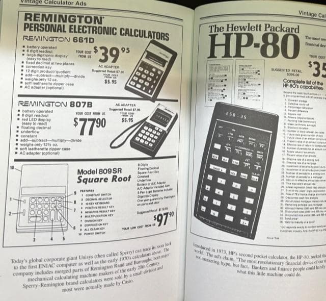 ポケット電卓コレクターズガイド レトロ電卓 LED電卓 LCD
