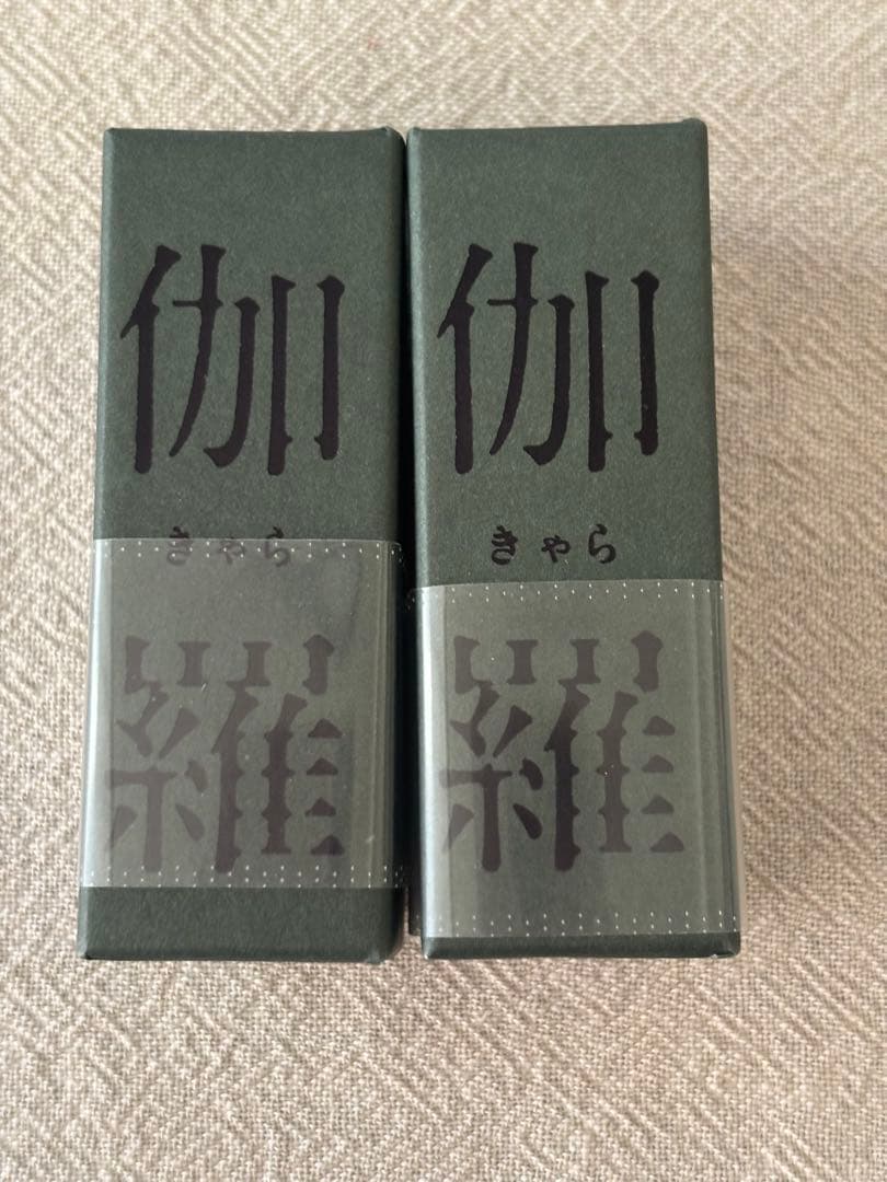 鶴居堂 伽羅 お香 2箱セット