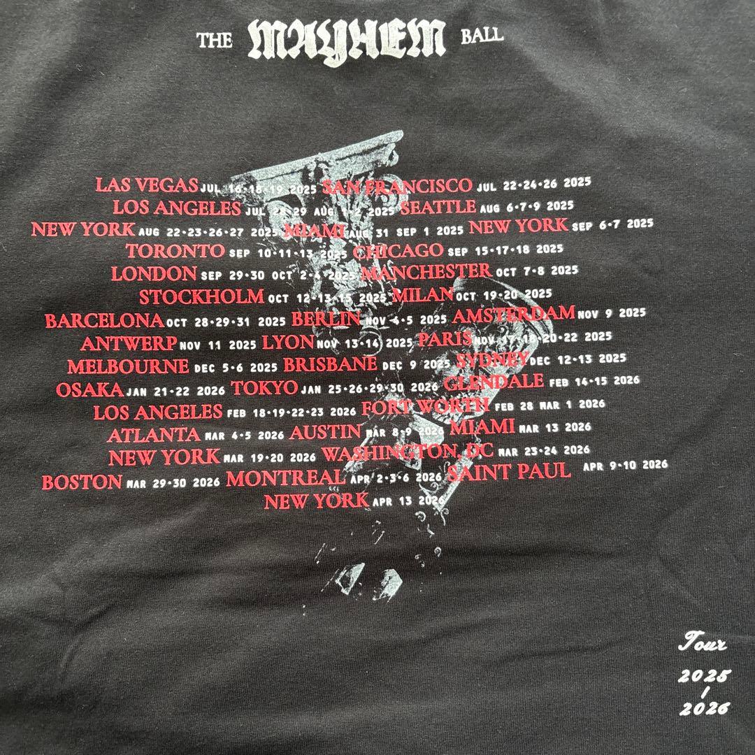 r*u様 LADY GAGA MAYHEM DANCE OR DIE Tシャツ