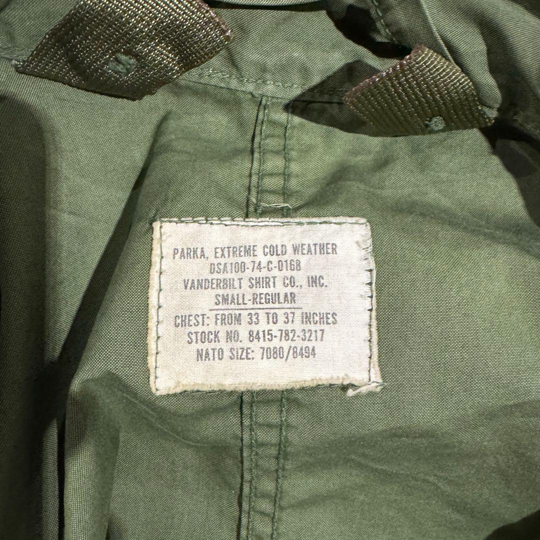 の*け様 【70s】 m65 フィッシュテールパーカー モッズコート 実物 米軍