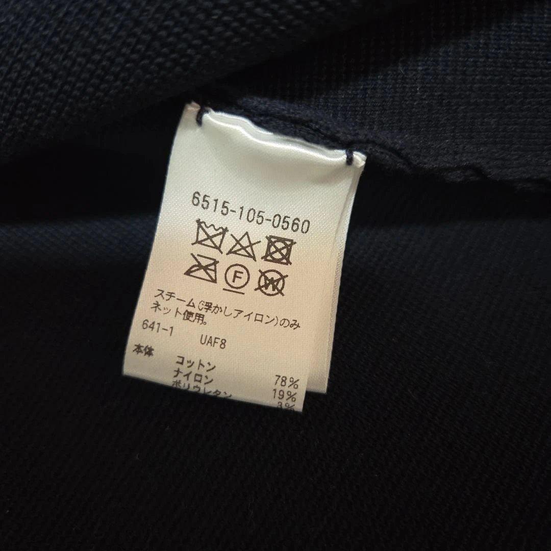 Drawer 22SS ミラノ編みニットケープ カーディガン Fネイビー