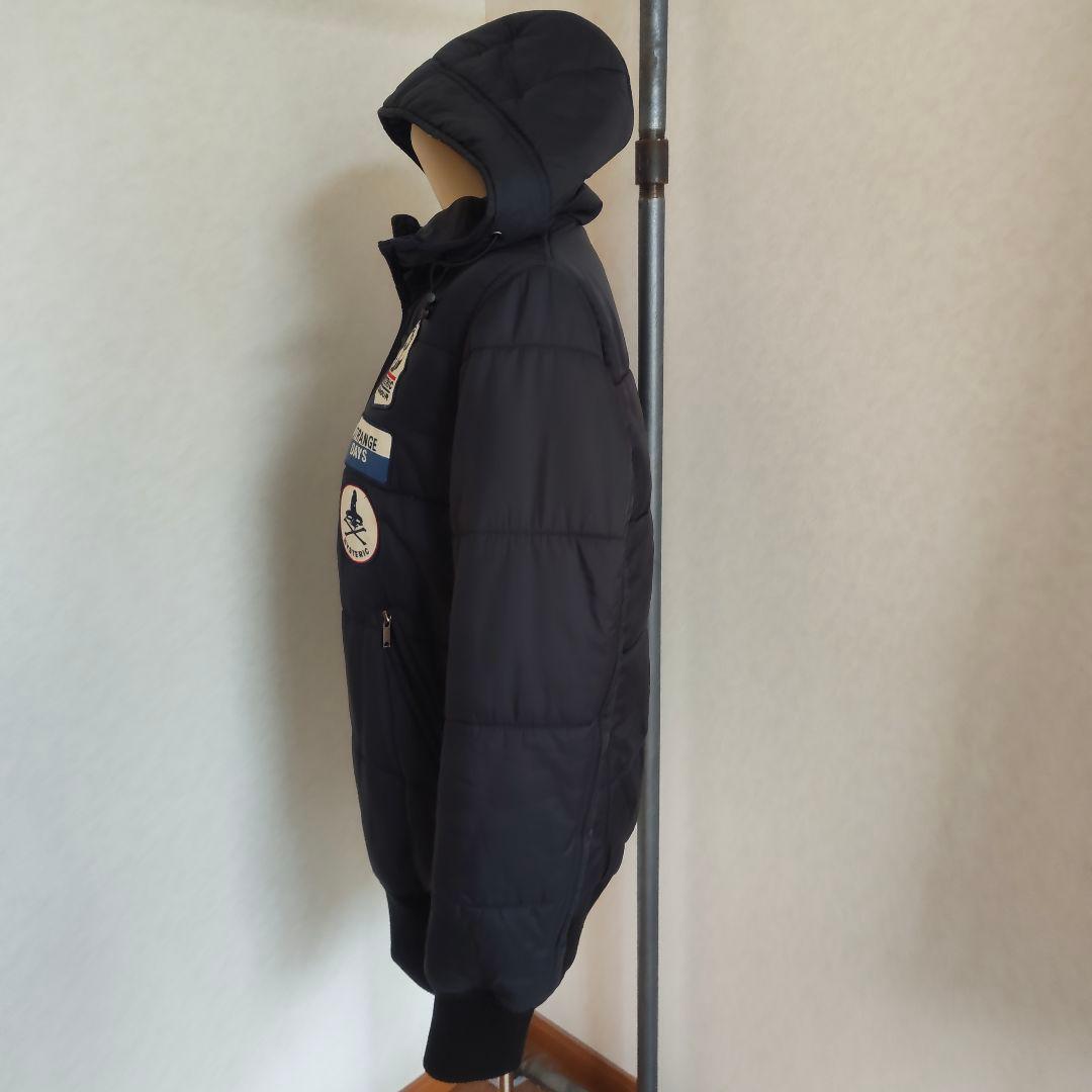 ヒステリックグラマー　中綿ジャケット プリマロフト ヒスガール ブラック