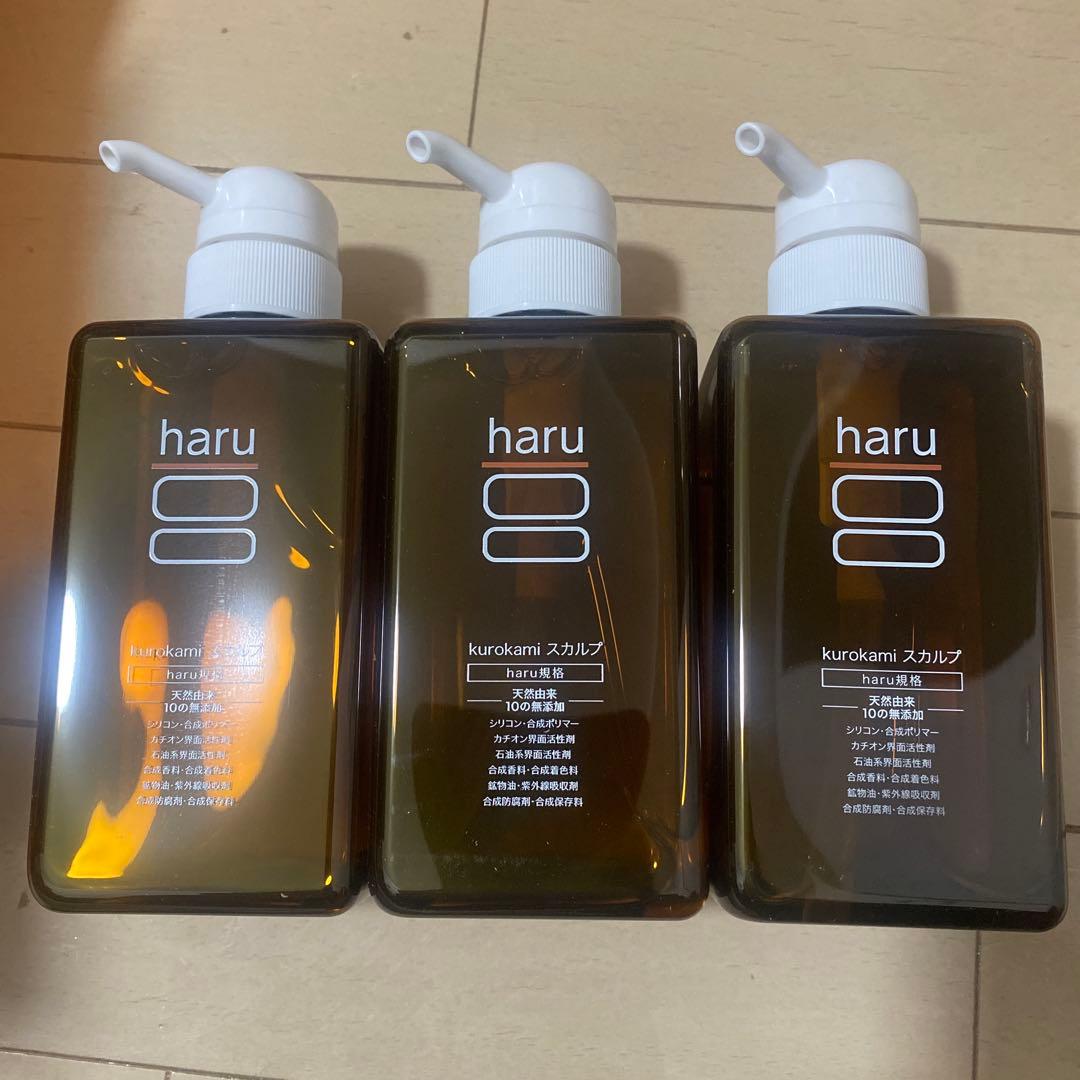 ot haru kurokami スカルプシャンプー 400mL*3点