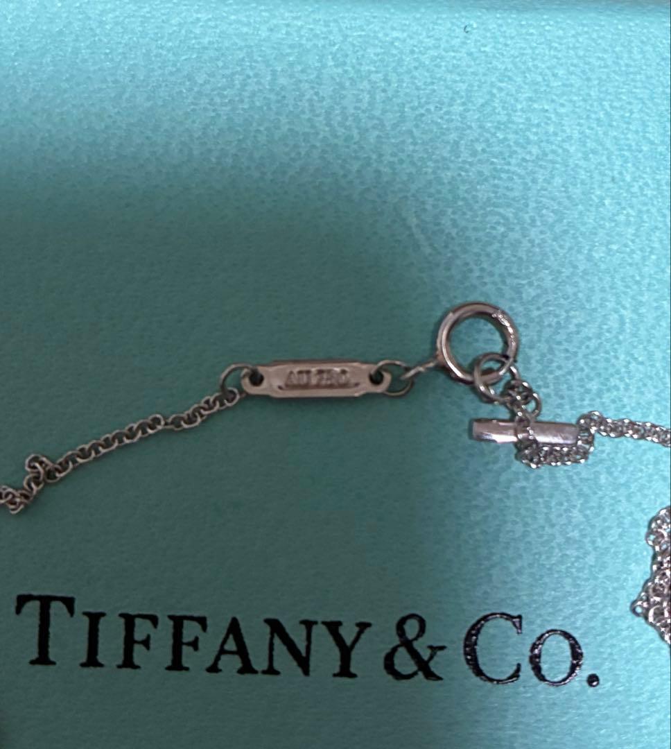 Tiffany & Co. Tスマイルネックレス スモールAU750