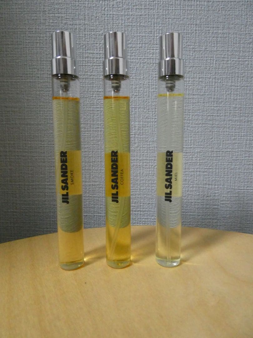 JIL SANDER オードパルファム 10ml 3本セット ポーチ付き 香水