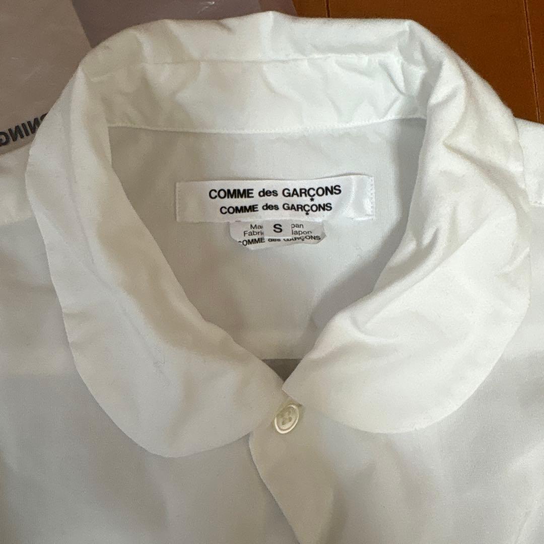 AD2024 COMME COMME コムコムデザインシャツ S 【未使用】