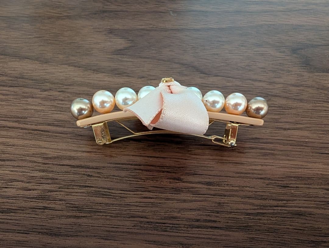 パール リボン アレクサンドルドゥパリ　バレッタ