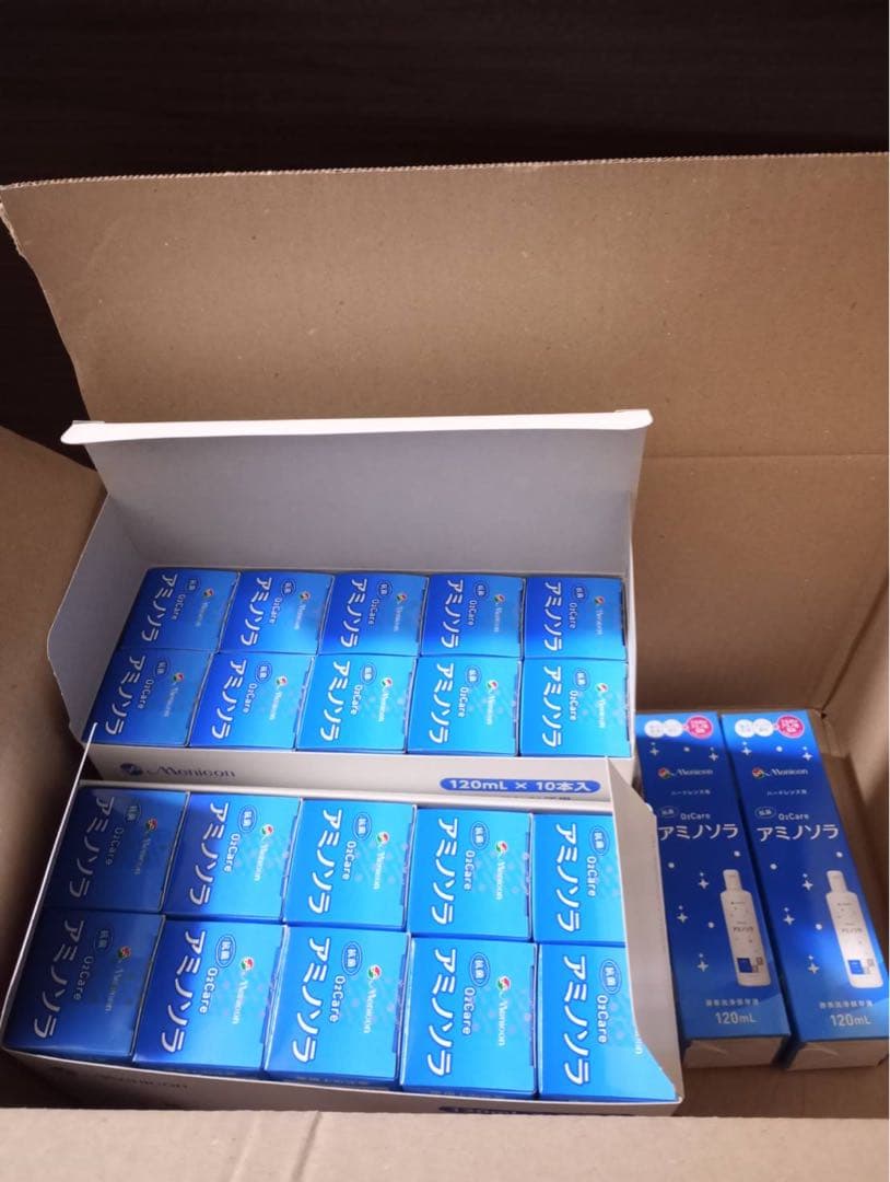 【1本440円】メニコンO2ケア　アミノソラ　ハードレンズ用（120ml×22）