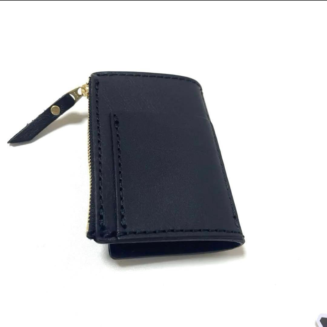 HERZ ヘルツ 小銭入れ付きキーケースKE-130 black