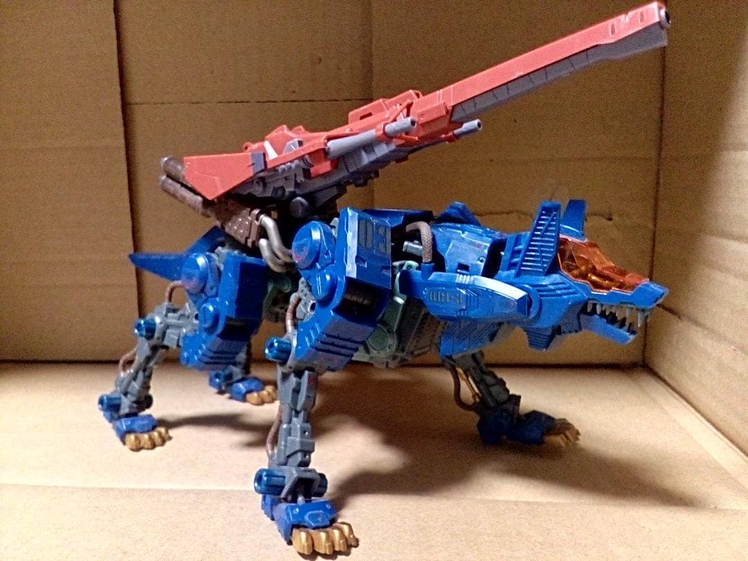 プラモデル完成品 コトブキヤ HMM ゾイド コマンドウルフ アタックカスタム