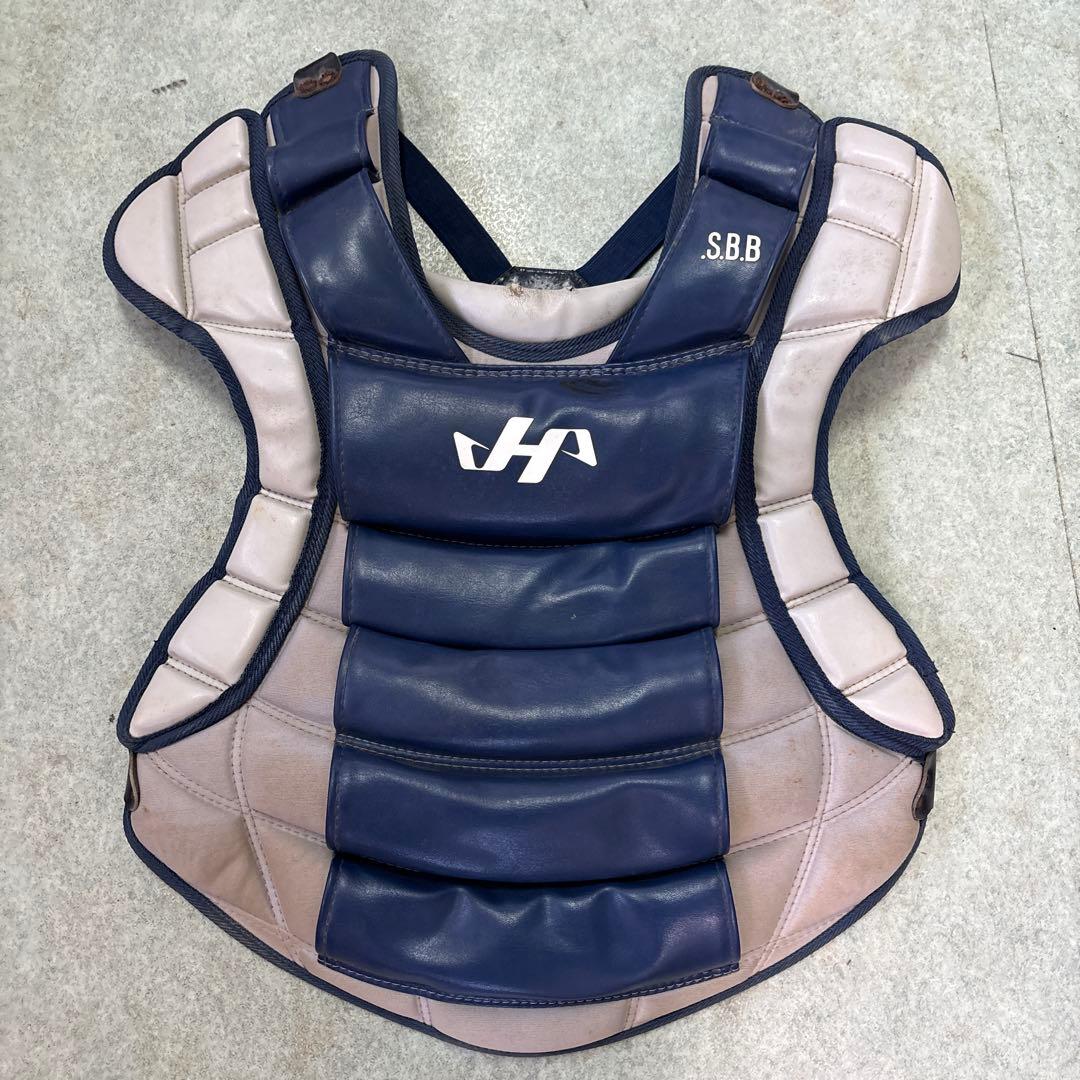 ハタケヤマ　キャッチャー　防具セット　ケース付き　軟式用