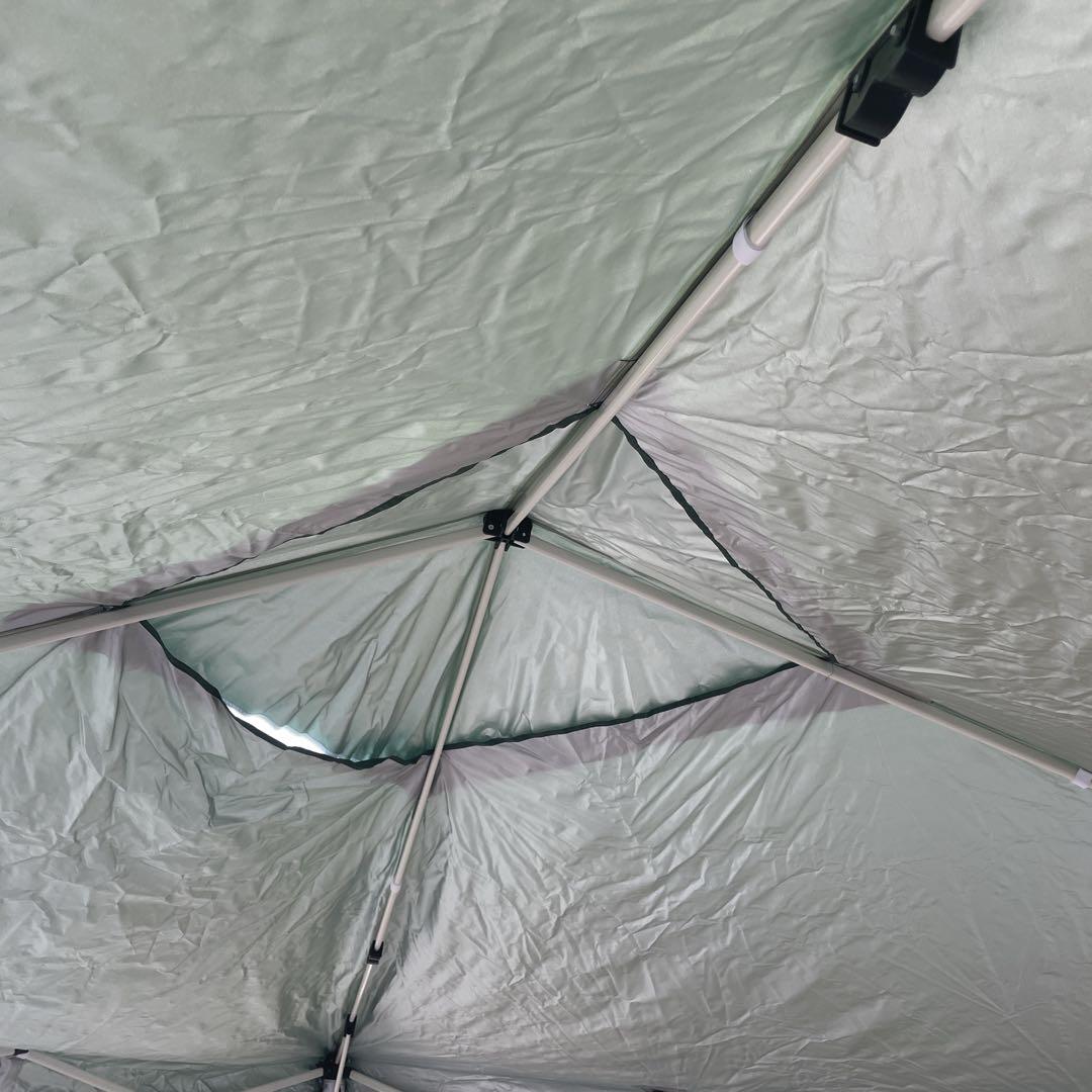 FIELDDOORタープ3m×3m UVカット耐水 サイドシート 2枚付き