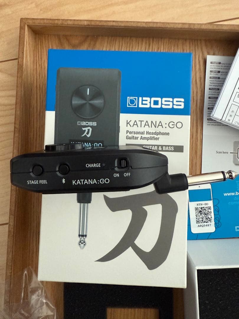 初代BOSS KATANA GO KTN-GO ヘッドホンアンプ 刀