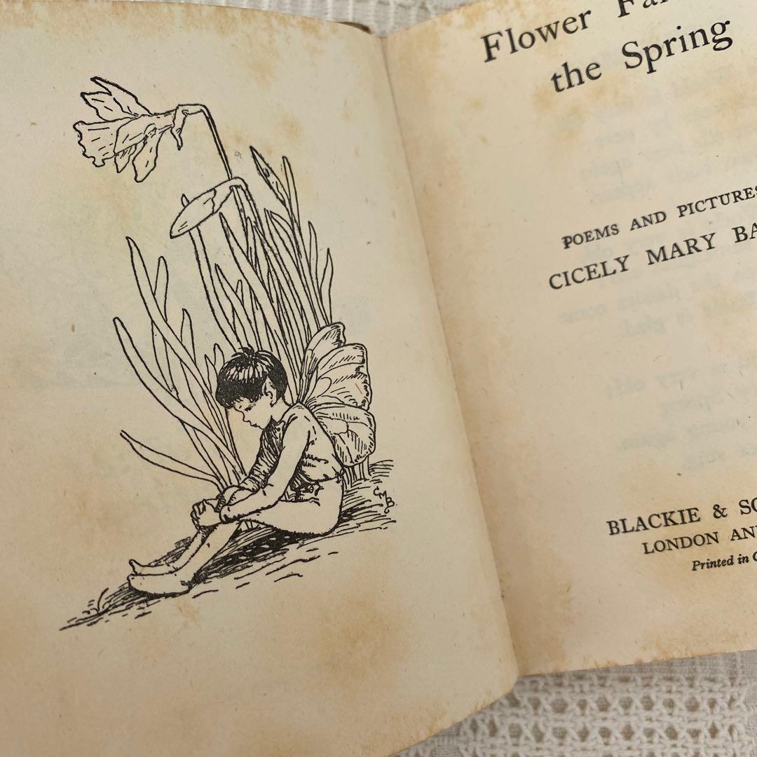 【希少】初版 Flower Fairies お花の妖精 洋書 古書