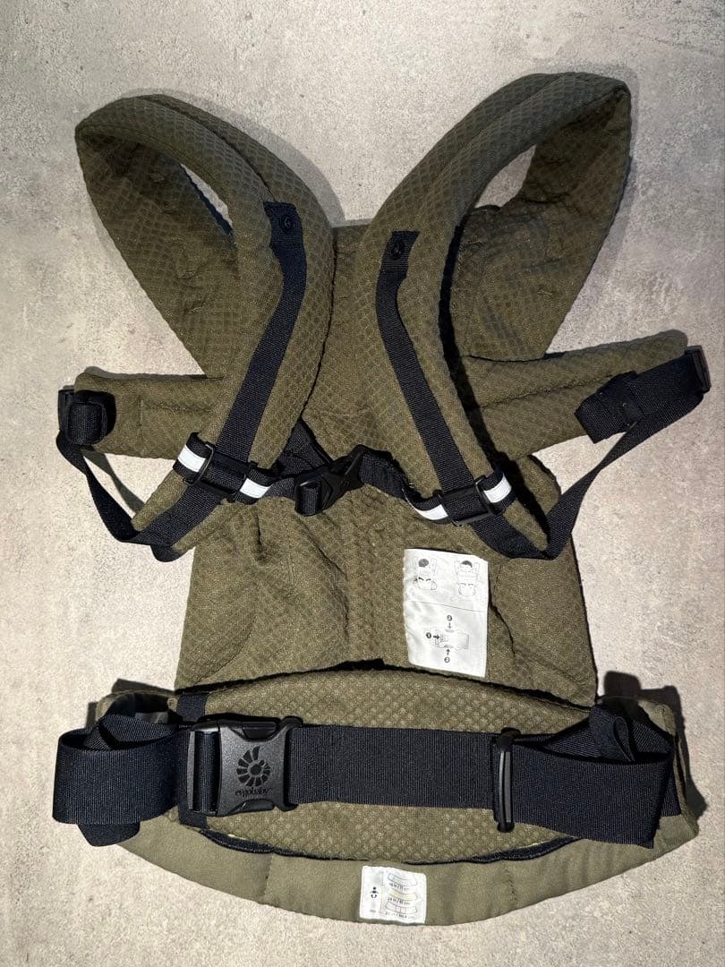 【どる円】エルゴベビー オムニブリーズ オリーブ ※防寒ケープ付けます