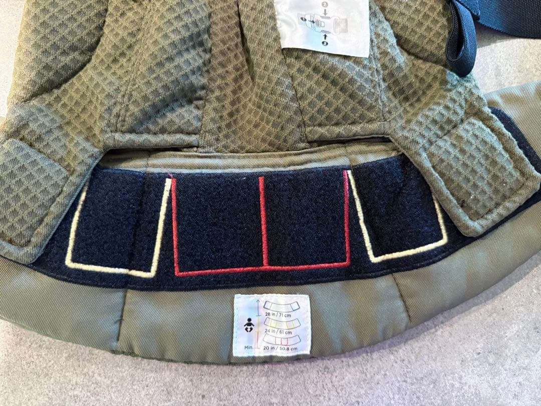 【どる円】エルゴベビー オムニブリーズ オリーブ ※防寒ケープ付けます