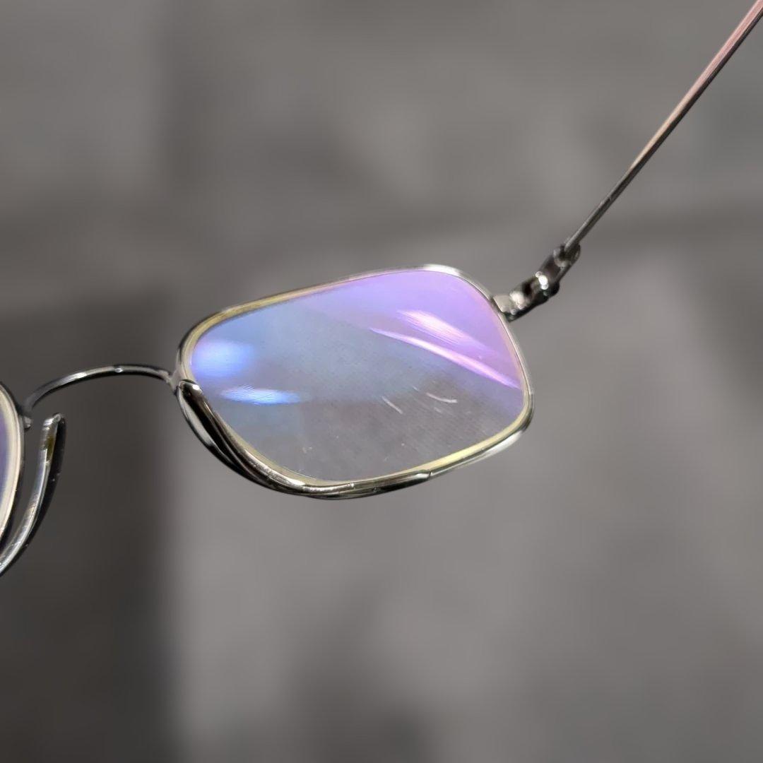 G.B.Gafas メガネ ヴィンテージ シルバー