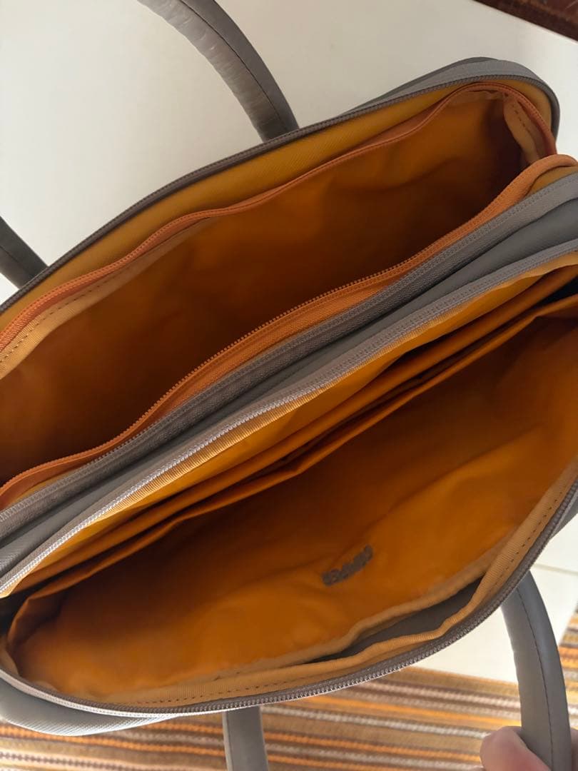 camper カンペール　ブリーフケース　ビジネスバッグ　グレー