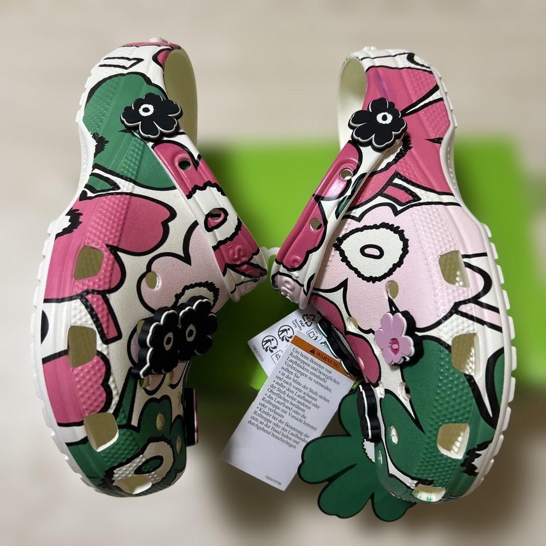 （海外正規店購入）マリメッコ　クロックス Classic Clog Multi