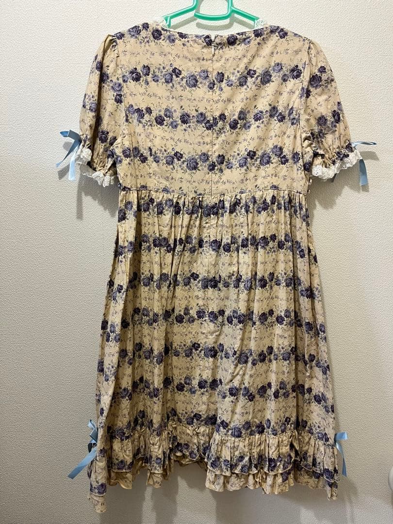 ロリータハイウエスト袖付JSK（花柄）morphose