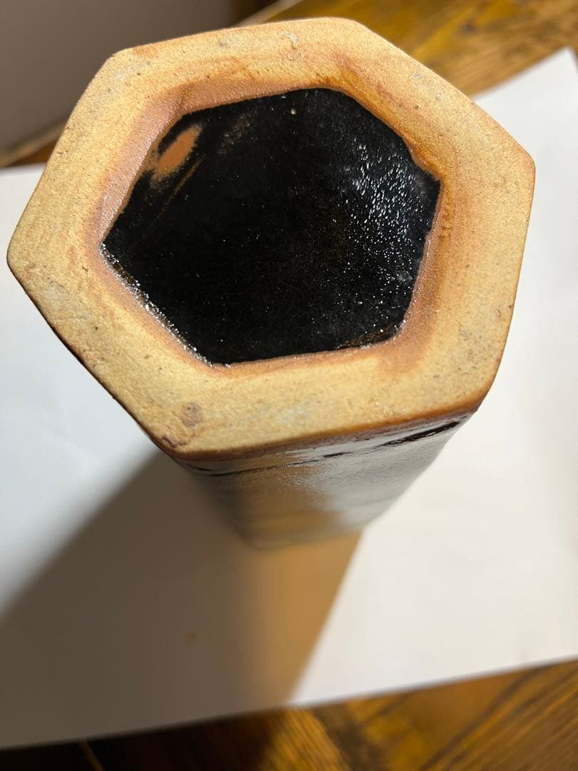 人間国宝　濱田庄司の花瓶