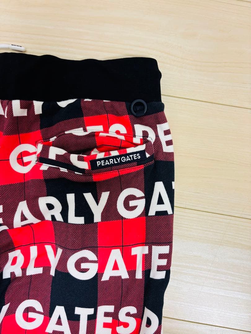 PEARLY GATES ロゴプリントスウェットパンツ(裏起毛) サイズ4
