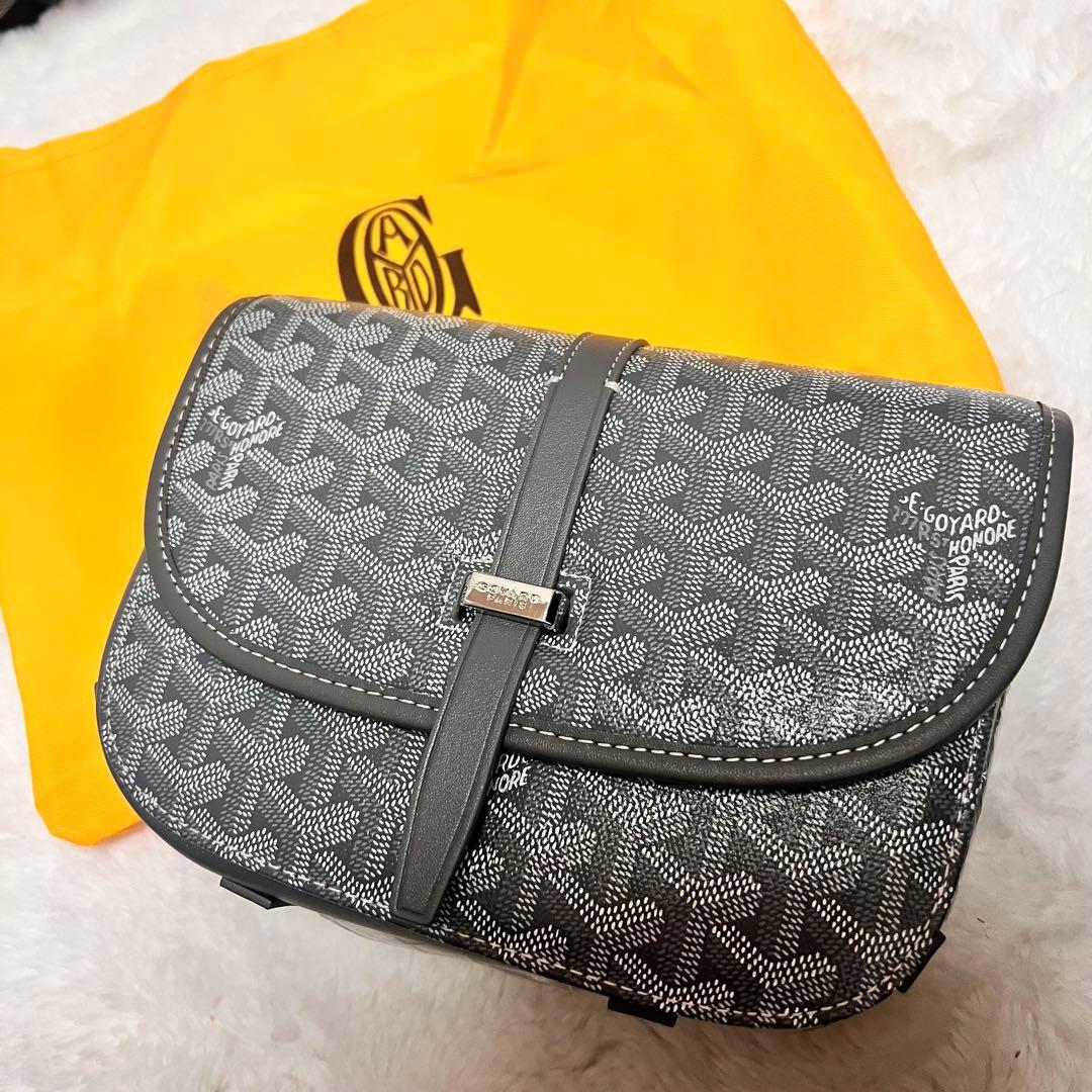 ゴヤール　ベルヴェデーレ　ショルダーバッグ　グレー