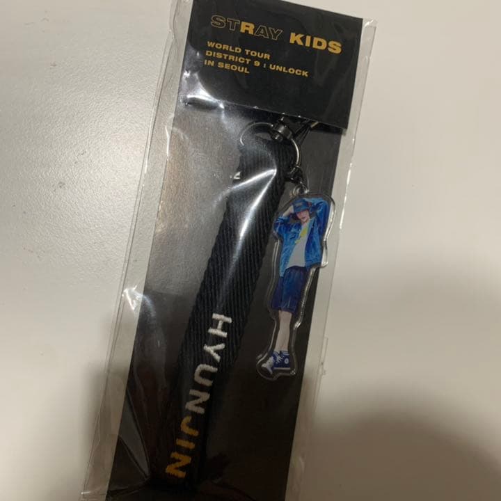 straykids ヒョンジン ストラップキーリング アクキー