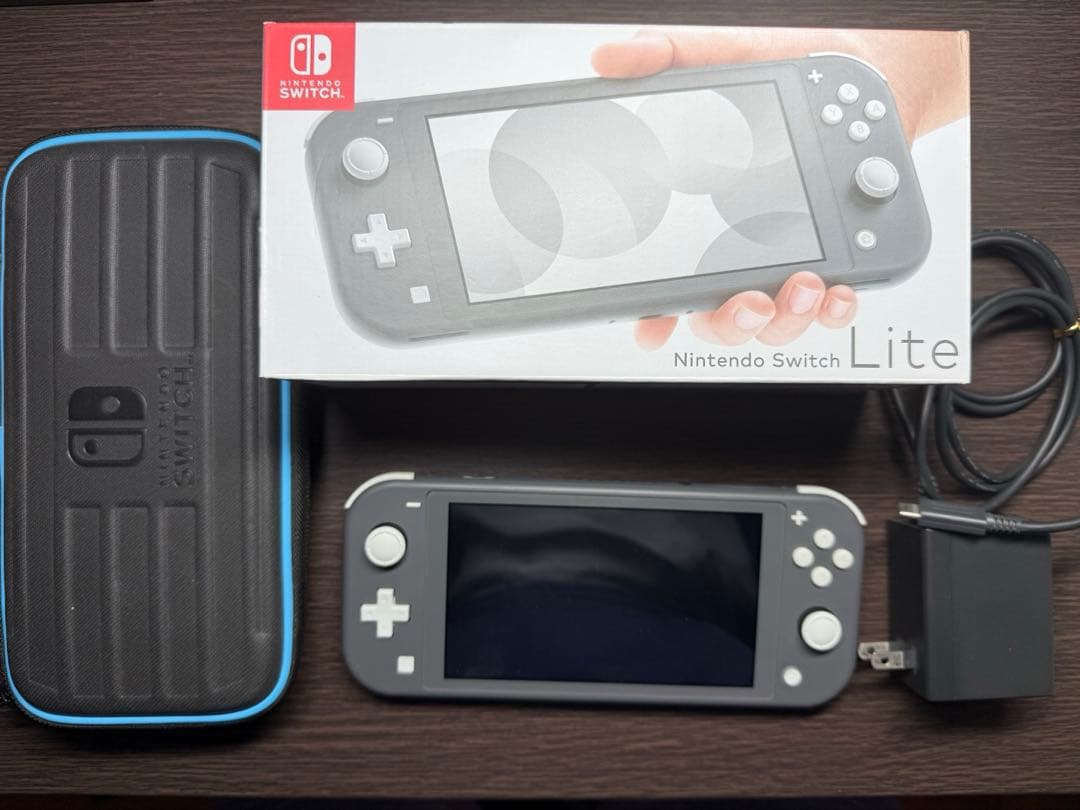 T*1様 Nintendo Switch Lite グレー 本体 ACアダプター