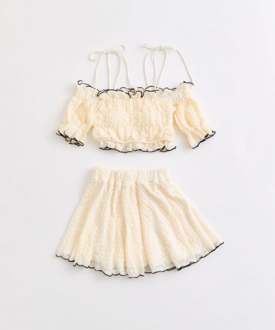 OLIVE des OLIVE セパレート水着 アイボリー