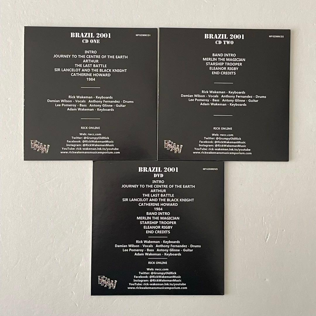 希少 入手困難 リック・ウェイクマン 10CD+5DVD BOX